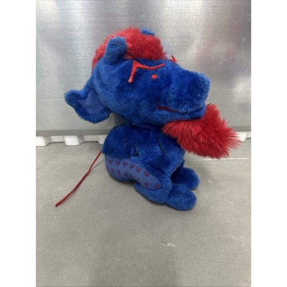 Other - Vintage Chicago, Depaul University Demon Mascot, Plush Stuffed Animal Blue & Red